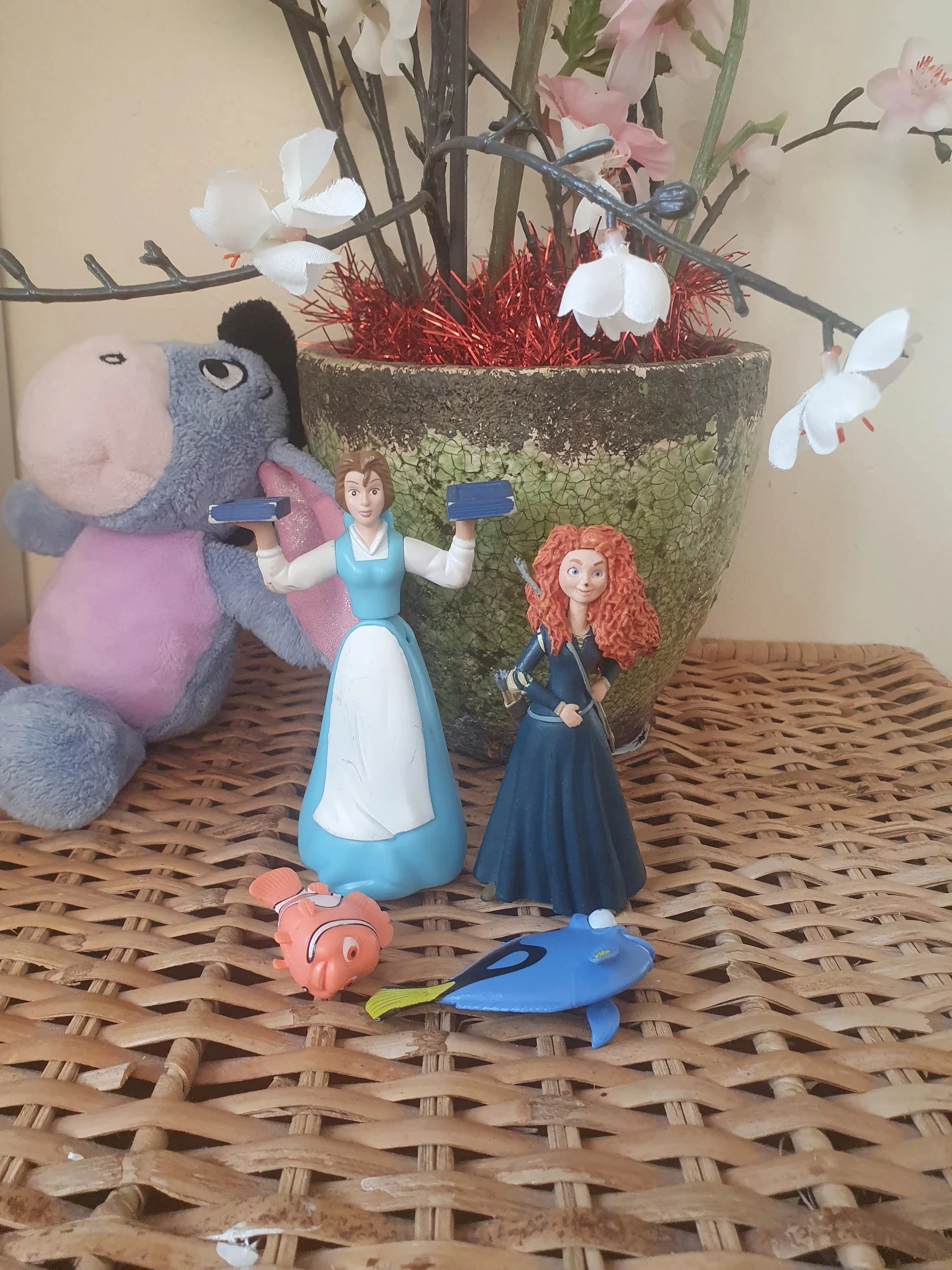 Lots de 4 figurines Disney